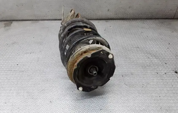 Front shock absorber with coil spring