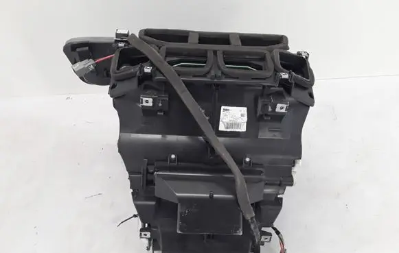 Interior heater climate box assembly