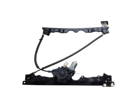 Front door window regulator with motor
