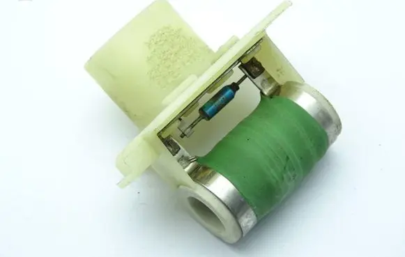Opel Corsa E Heater blower motor/fan resistor 13256565 GBIMPORT