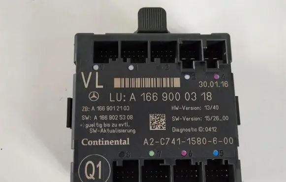 Mercedes-Benz GLS X166 Door control unit/module A1669000318