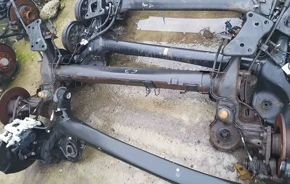 Rear axle beam