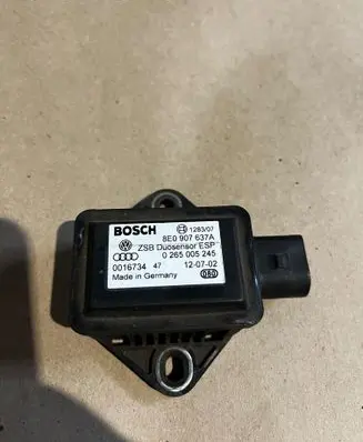 ESP acceleration yaw rate sensor
