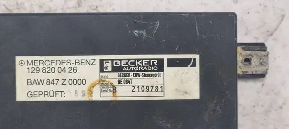 Mercedes-Benz SL R129 Alarm control unit/module 1298200426 BAW847Z0000 2109781