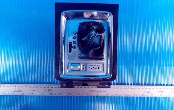 Mitsubishi Lancer X Gear shifter surround trim plastic