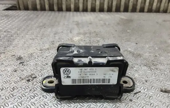 Volkswagen Touran I ESP acceleration yaw rate sensor 1K0907655D