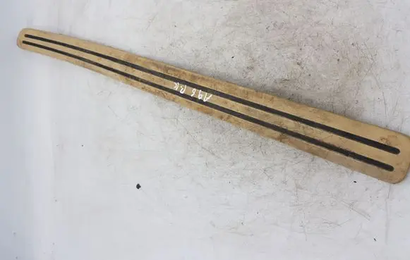 Volkswagen Touareg I Front sill trim cover 7L0853655