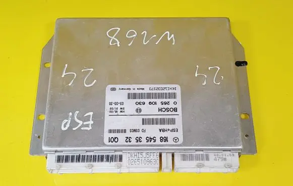 Mercedes-Benz A W168 ESP (stability system) control unit 0265109630 1685453532Q01