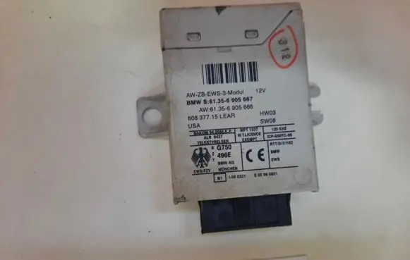 BMW X5 E53 Immobilizer control unit/module 8377654