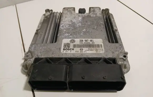 Volkswagen Phaeton Engine control unit/module 3D0907401 1039S10037 0281011959