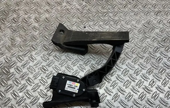 Accelerator throttle pedal