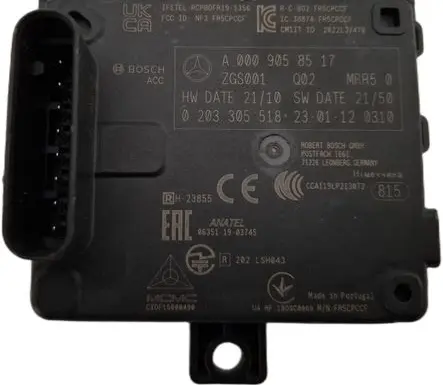 Mercedes-Benz CLA C118 X118 Distronic sensor radar A0009058517 0203305518