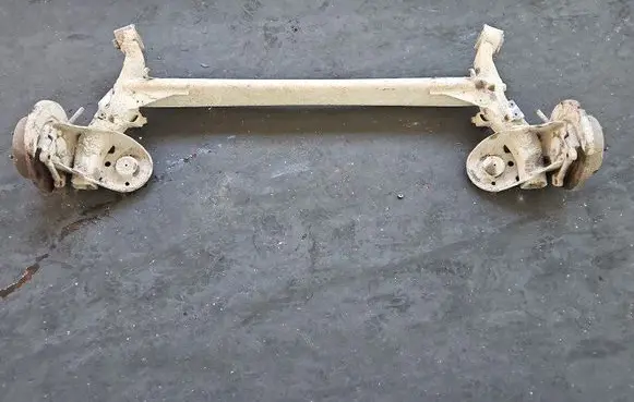 Rear axle beam