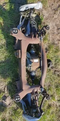 BMW 3 F30 F35 F31 Rear axle beam with reductor 