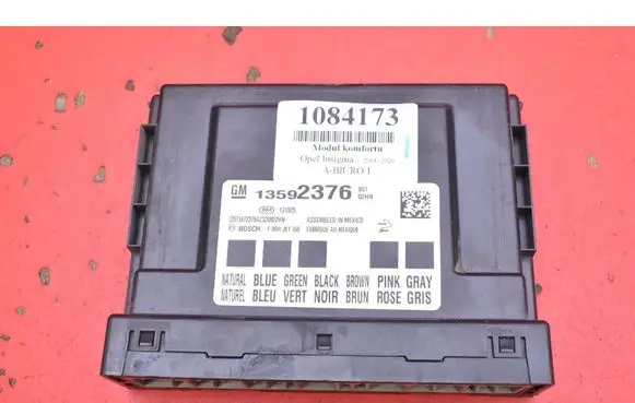 Opel Insignia A Comfort/convenience module 13592376