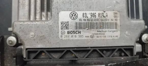 Seat Exeo (3R) Engine control unit/module 03L906019A 0281016365
