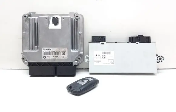 Engine ECU kit and lock set
