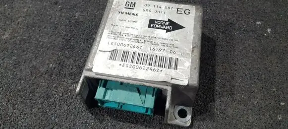 Opel Combo B Airbag control unit/module 09114587eg 5wk41250b