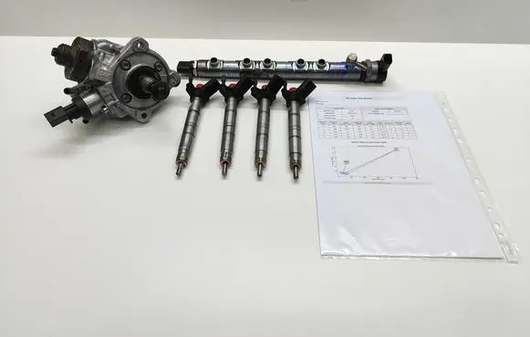 BMW 5 E60 E61 Fuel injection system set 7809129 780912904 044521418