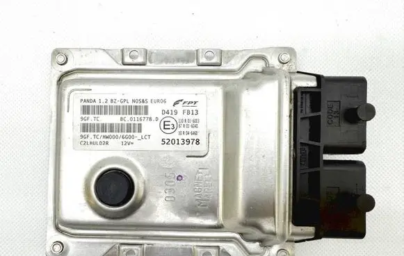 Fiat Panda II Engine ECU kit and lock set D419FB13 52013978 BC0116778D