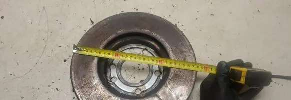 Opel Zafira A Front brake disc