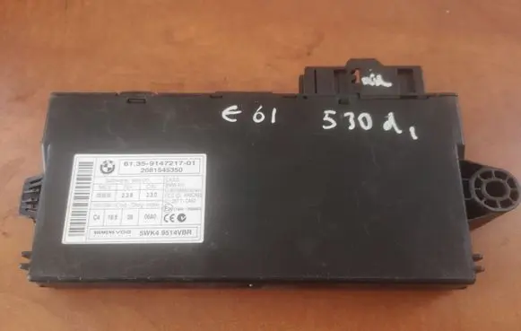BMW 5 E60 E61 Other control units/modules 9147217