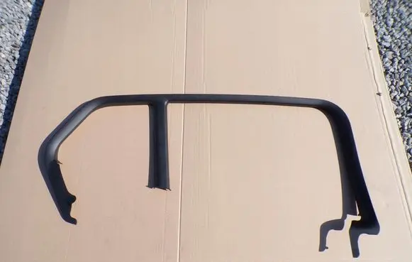 BMW X2 F39 Rear door window/glass frame 51357420865