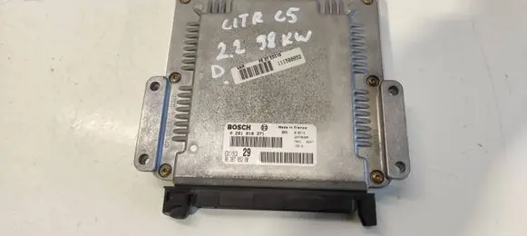 Citroen C5 Engine control unit/module 0281010371 9638795280