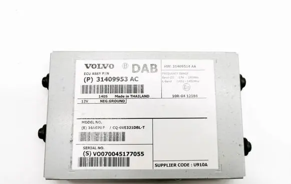 Volvo S60 Other control units/modules 31409953AC