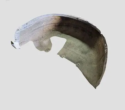 Volvo V60 Rear arch fender liner splash guards 31333252
