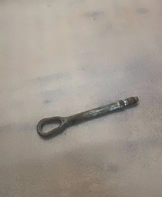 Towing hook eye
