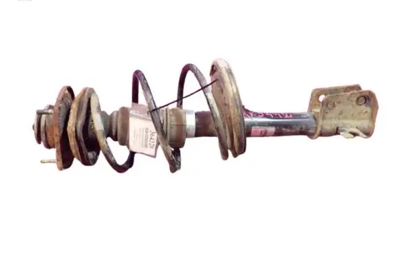 Front shock absorber with coil spring