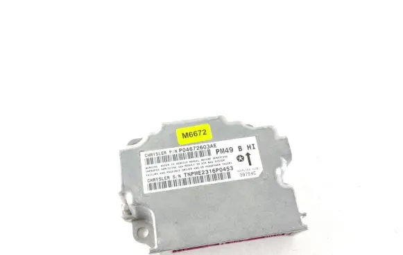 Dodge Caliber Airbag control unit/module P04672603AE M6672 39754C