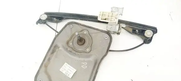 Sliding door window regulator with motor