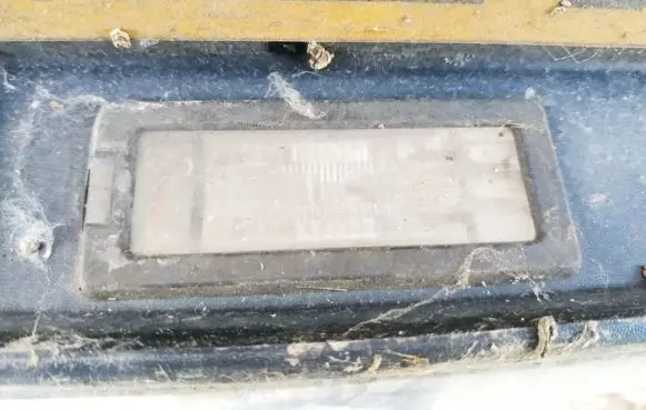 Renault Scenic II - Grand scenic II Number plate light