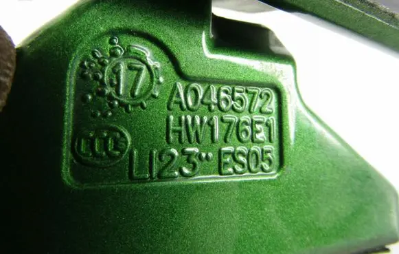 Mercedes-Benz A W176 Rear door hinge set 
