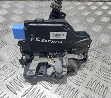 Skoda Octavia Mk2 (1Z) Front door lock 3D1837015AP 66302GF 1L3412112203