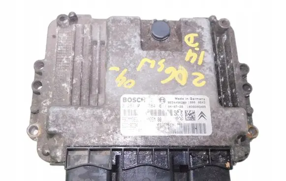 Peugeot 206 Engine control unit/module 0281011284