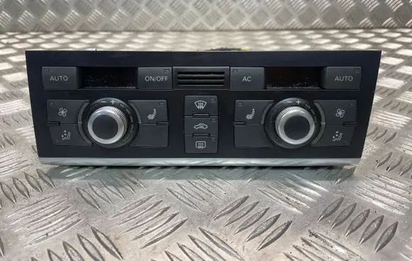 Audi A6 S6 C6 4F Climate control unit 4F2820043AA 5HB00883366 4F0910043B