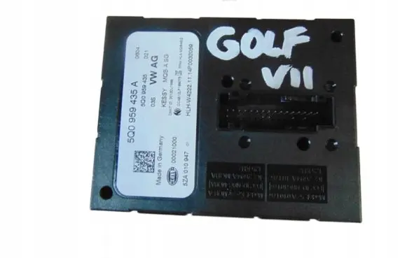 Volkswagen Golf VII Keyless (KESSY) go control unit/module 5Q0959435A