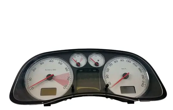 Peugeot 307 Speedometer (instrument cluster) P9661323080