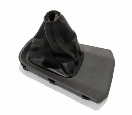 Gear lever shifter trim leather/knob
