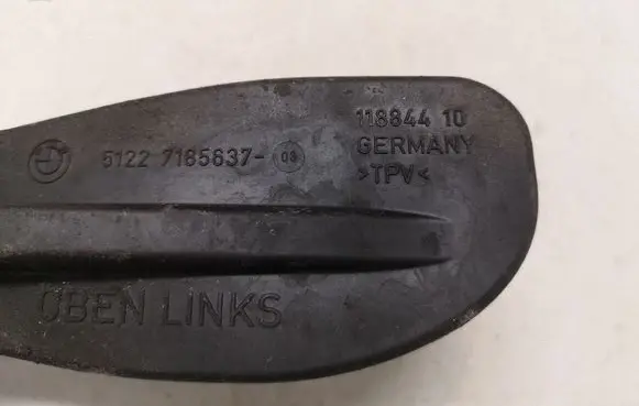 BMW 5 F10 F11 Rear door check strap stopper 51227185637 11884410