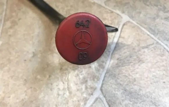 Oil level dip stick