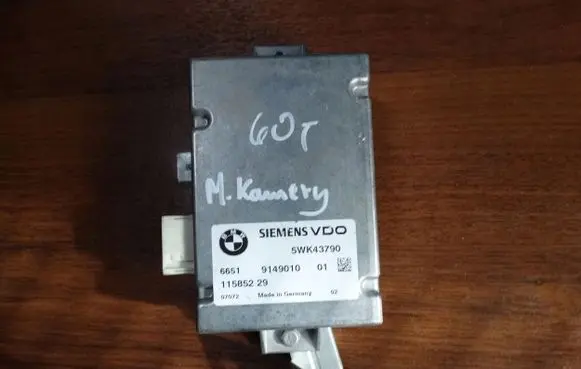 BMW 6 E63 E64 Trunk lid opening control unit 9149010
