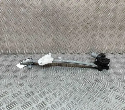 Front door window regulator with motor