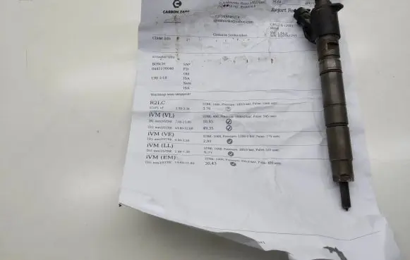 Volvo V70 Fuel injector 0445116046