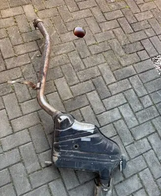 Mercedes-Benz ML W164 Muffler/silencer SN0576