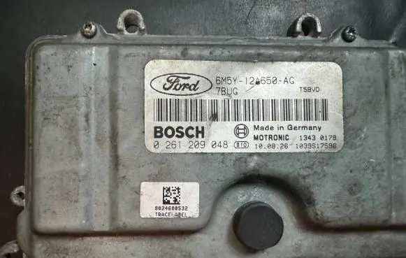 Ford Focus Engine control unit/module 6M5y12A650AG 1039S17596 0261209048