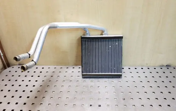 Heater blower radiator